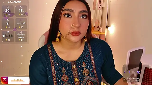 ashalisha online show from 02.23.26