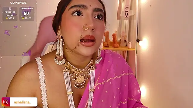 ashalisha online show from 03.13.26