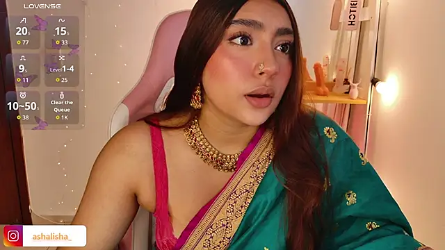 ashalisha online show from 03.23.26