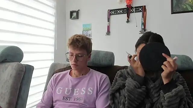 Snapshot of A_sexy_couple__ chatting on 09.23.25 A sexy couple   online show from 09.23.25