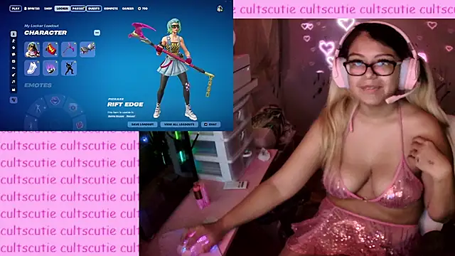 Snapshot of cultscutie chatting on 07.29.26 cultscutie online show from 07.29.26