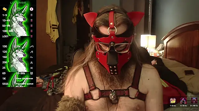kinkywolf429 online show from 07.22.26