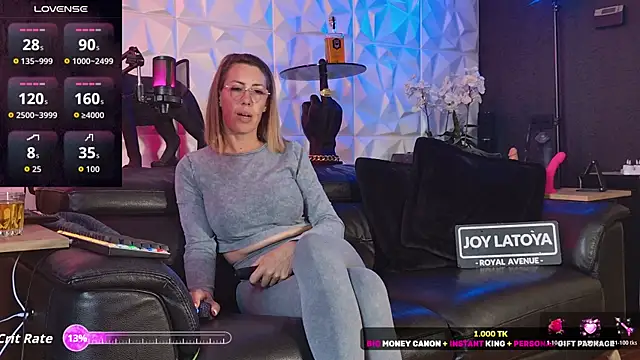 Joy Latoya online show from 05.11.26