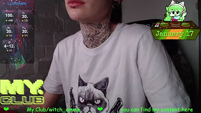 Witch Emma online show from 01.17.26