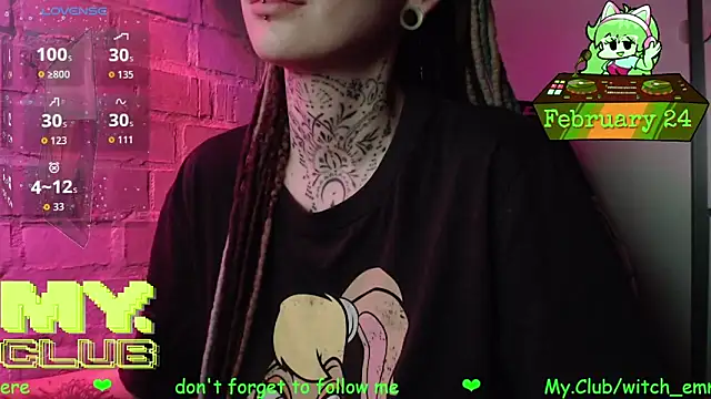 Witch Emma online show from 02.24.26