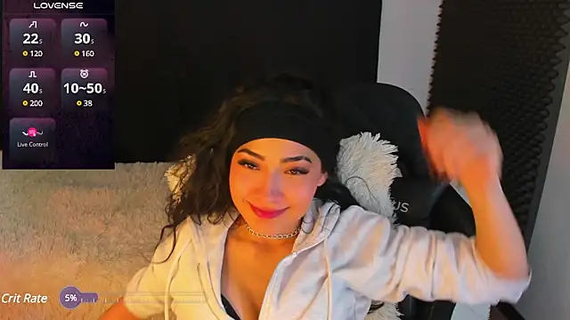 Snapshot of rosario215B chatting on 02.22.25 rosario215B online show from 02.22.25