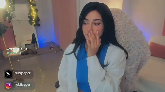 Snapshot of missrubijasper chatting on 12.13.24 missrubijasper online show from 12.13.24