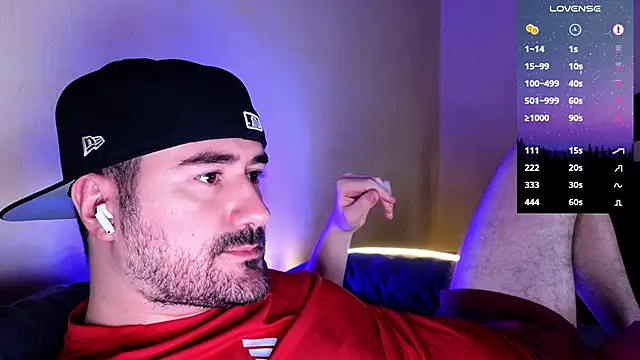 Snapshot of DominantTheo chatting on 01.31.25 DominantTheo online show from 01.31.25