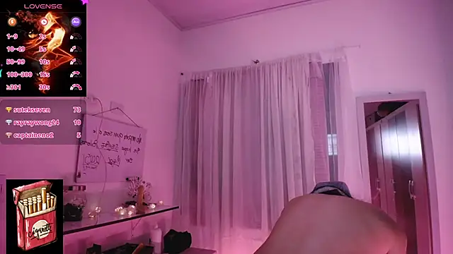 Snapshot of Misslana_wn1 chatting on 02.19.25 Misslana wn1 online show from 02.19.25