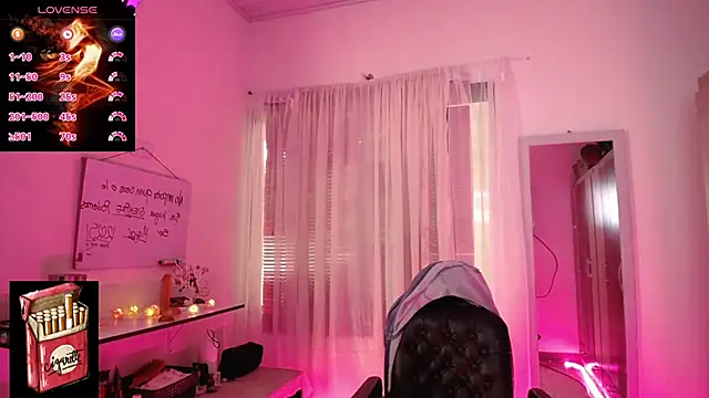 Snapshot of Misslana_wn1 chatting on 02.21.25 Misslana wn1 online show from 02.21.25