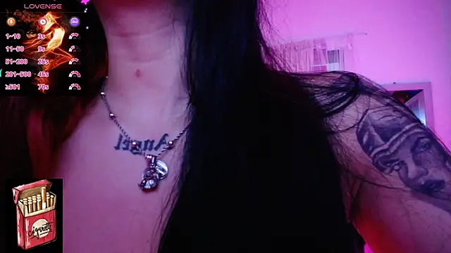 Snapshot of Misslana_wn1 chatting on 02.25.25 Misslana wn1 online show from 02.25.25