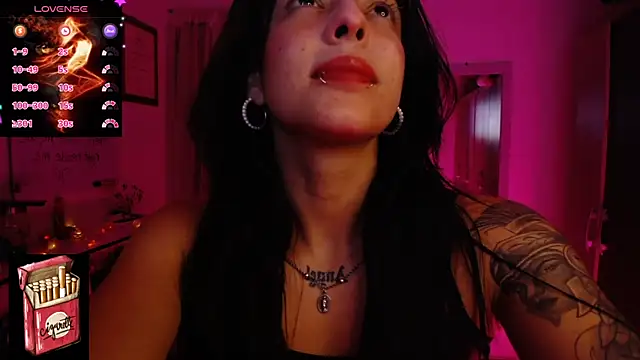 Snapshot of Misslana_wn1 chatting on 10.20.25 Misslana wn1 online show from 10.20.25