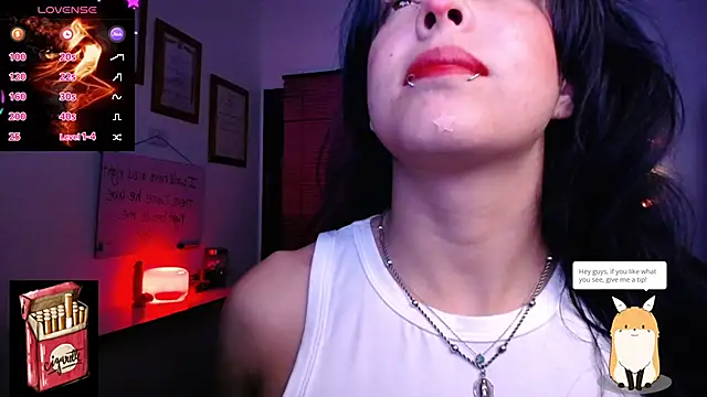 Snapshot of Misslana_wn1 chatting on 11.17.25 Misslana wn1 online show from 11.17.25