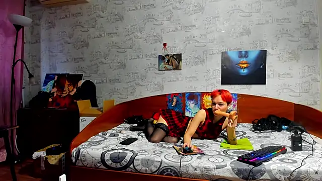 Snapshot of KagamiTayga chatting on 03.10.26 KagamiTayga online show from 03.10.26