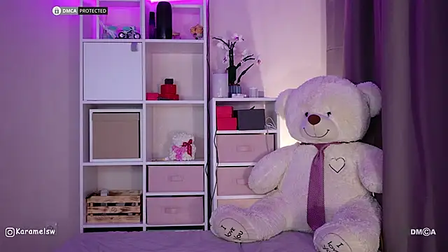 Karamelsw  online show from 03.07.26