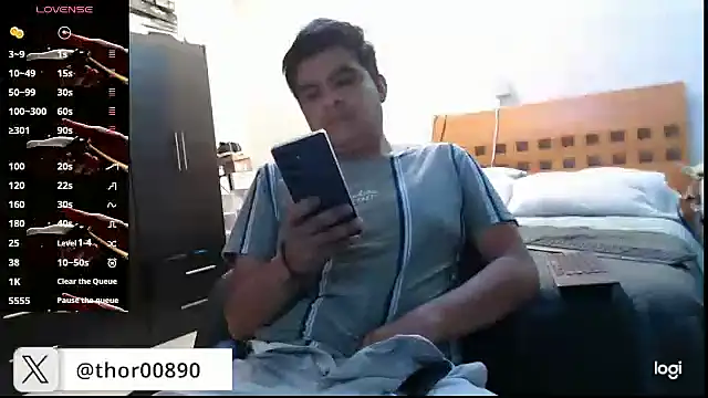 Snapshot of thor000089 chatting on 09.22.25 thor000089 online show from 09.22.25