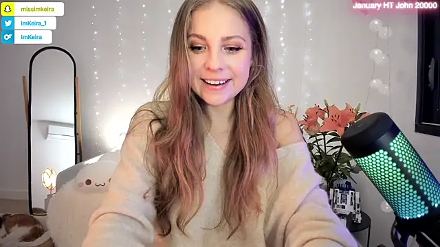 ImKeira online show from 01.18.26