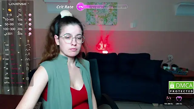 Aminabeatris online show from 10.28.25