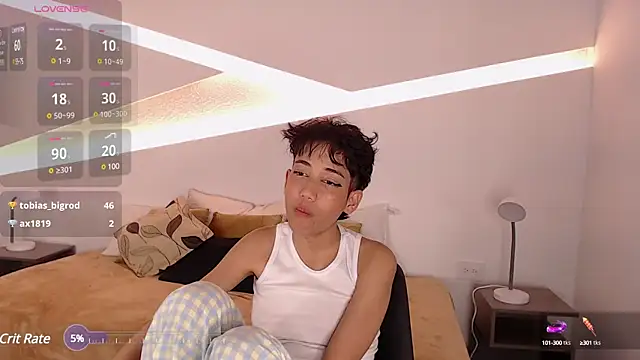 hot little bunny online show from 01.25.25