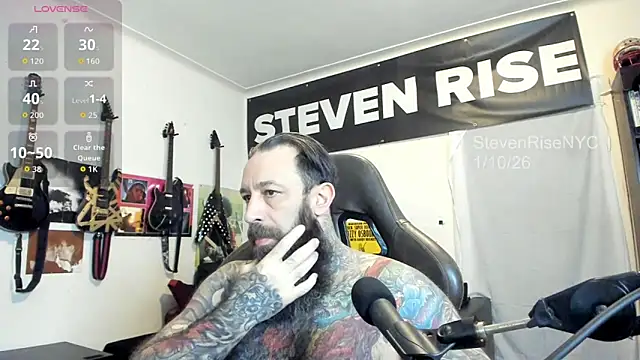 StevenRiseNYC online show from 01.10.26