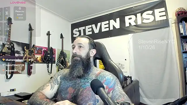 StevenRiseNYC online show from 01.11.26