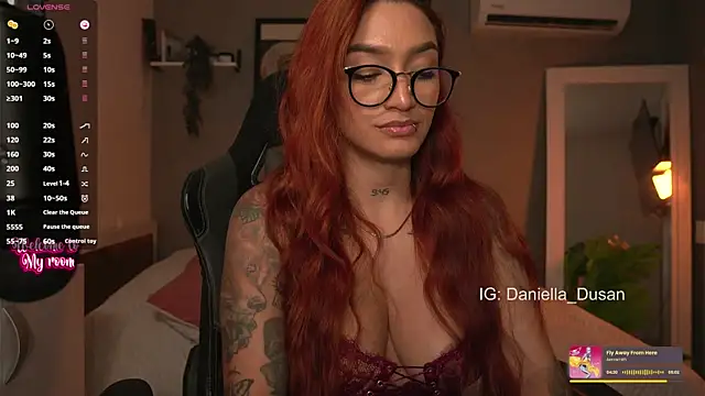 Snapshot of DaniDusan_ chatting on 01.20.25 DaniDusan  online show from 01.20.25